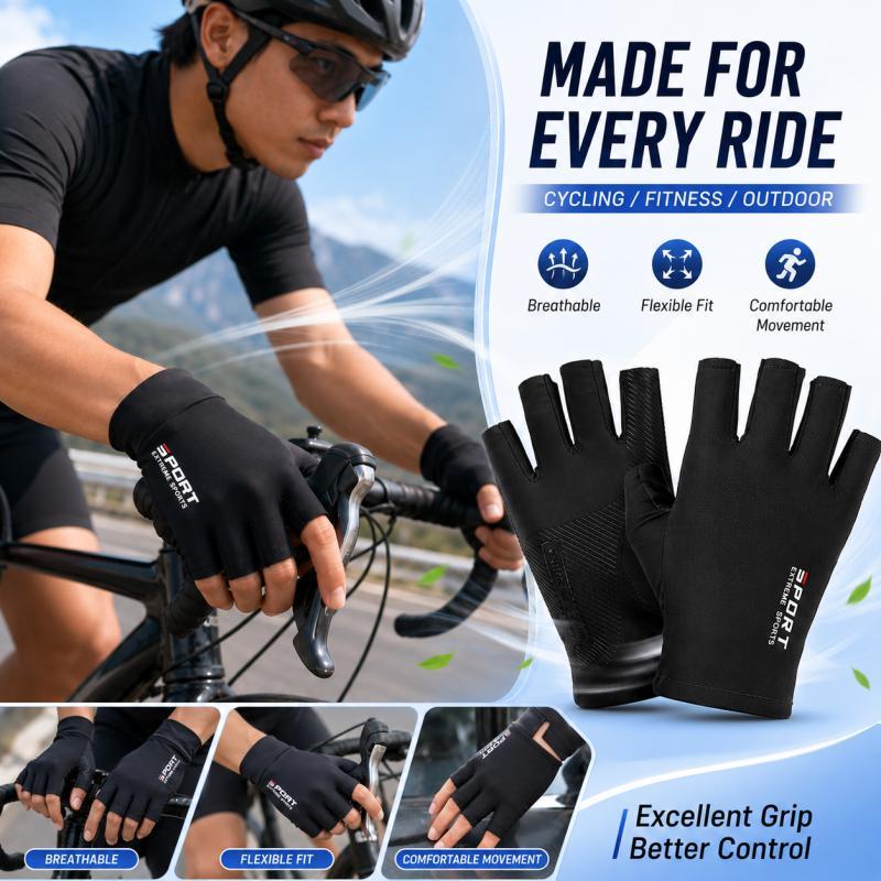 Workout Glove Gym - Guanti da Ciclismo a Mezze Dita