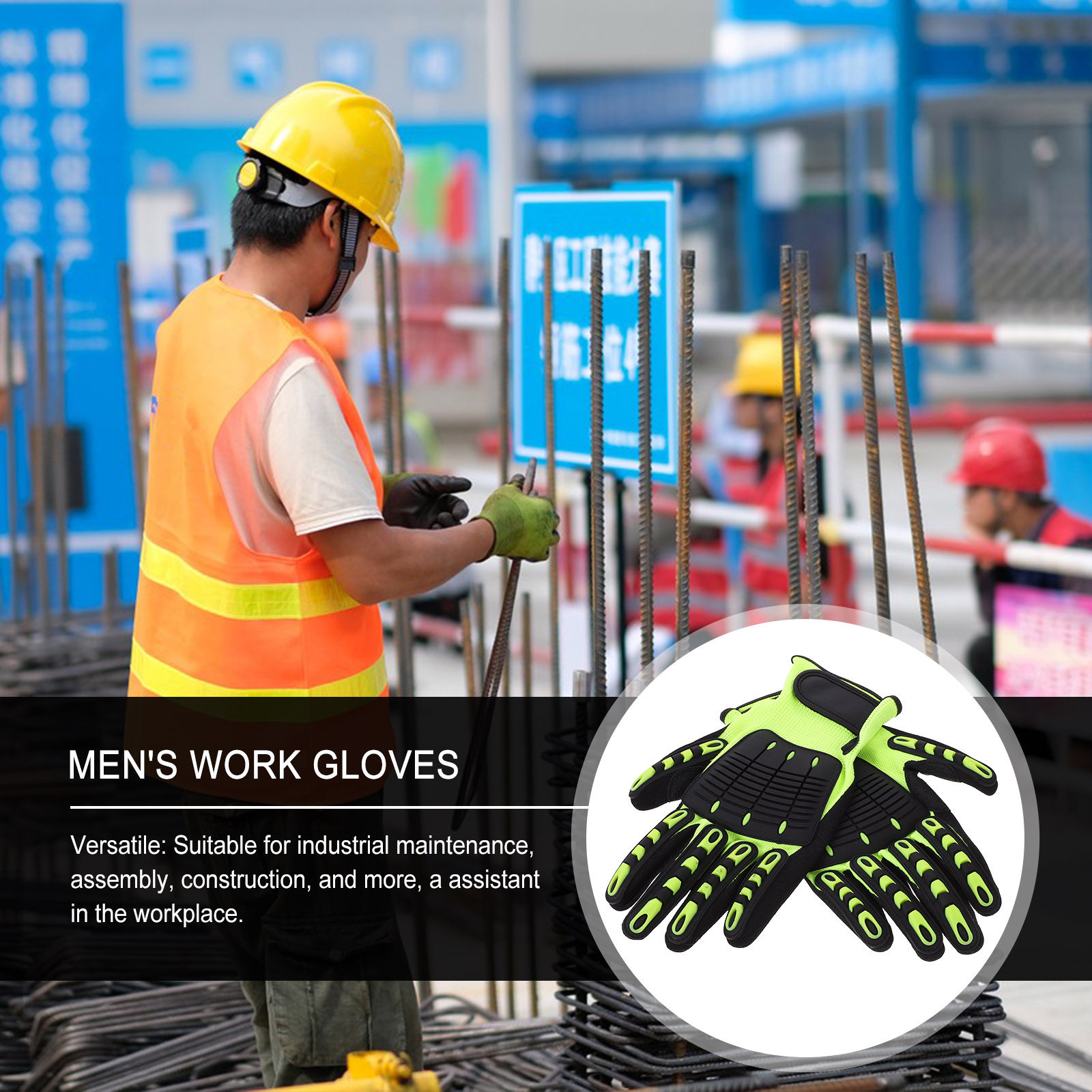 Work Glove Impact - 1 paio di guanti da lavoro