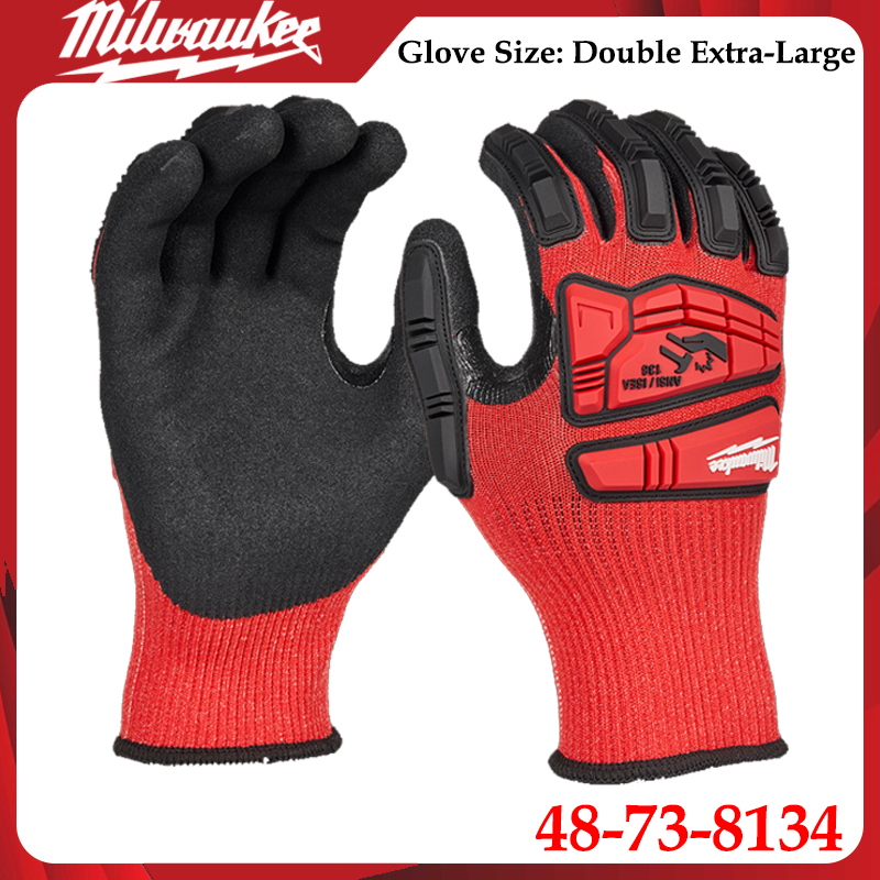 Work Glove Impact - Guanti da lavoro Milwaukee 48-73-8134 XXL,