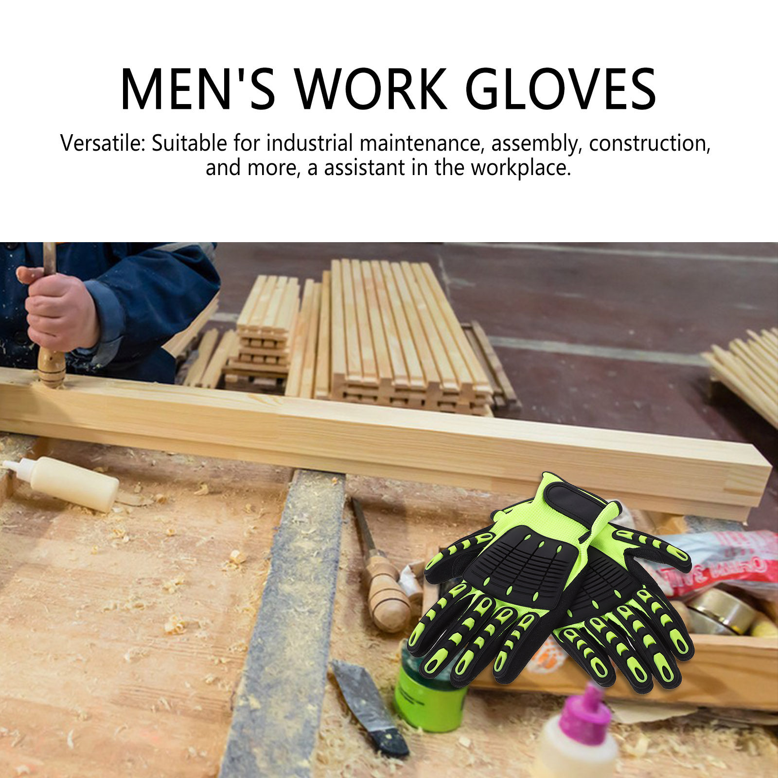 1 paio di guanti da lavoro pro - Work Glove Impact recensione e prezzo