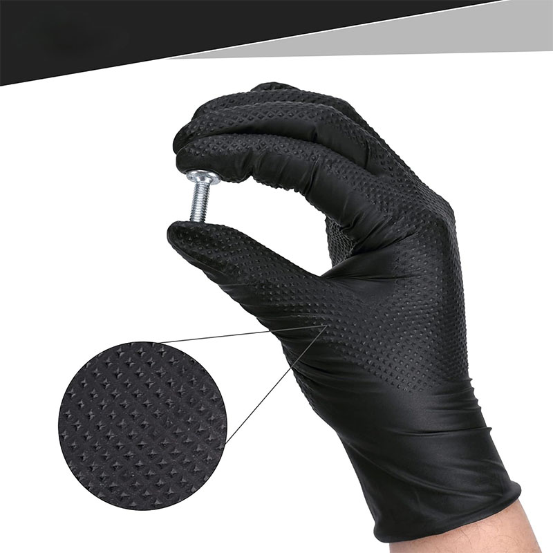 Guanti in nitrile nero industr - Nitrile Mechanic Glove recensione e prezzo
