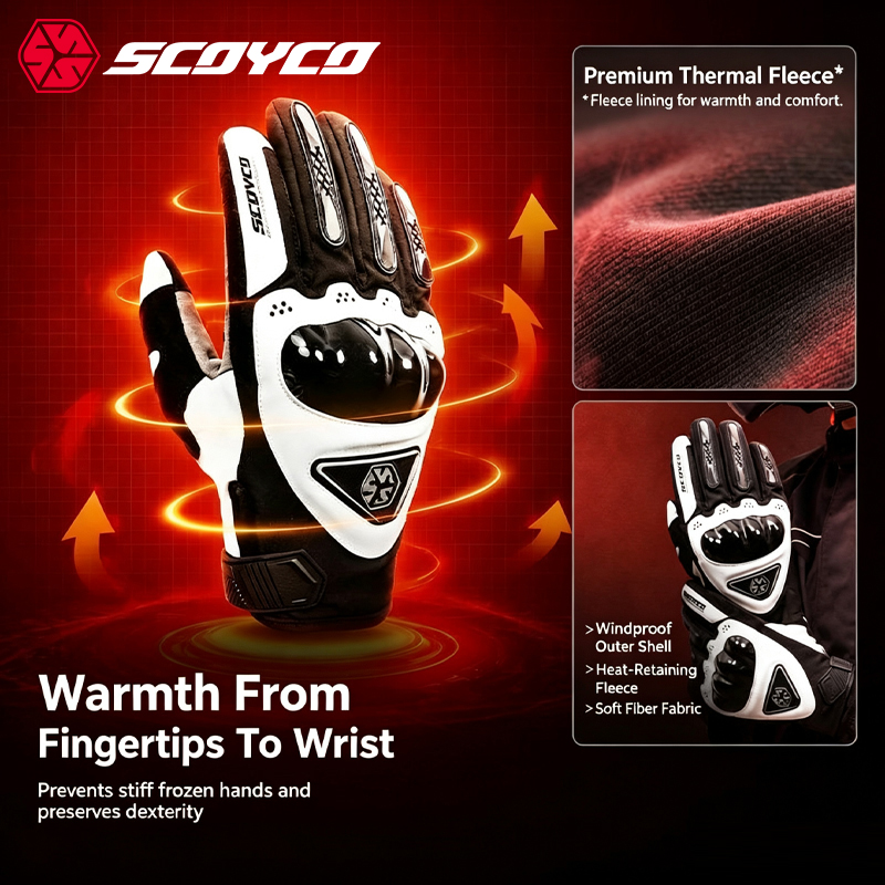 Guanti Invernali da Moto Scoyc - Work Glove Impact recensione e prezzo